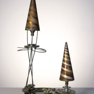 R.A.M.S.E.S. #13 • Recycled•Assembled•Metal•Surplus•Engineered•Scrap, 14 x 9 inches ( 35.5 x 23cm)