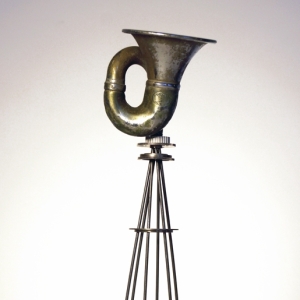 R.A.M.S.E.S. #8 • Recycled•Assembled•Metal•Surplus•Engineered•Scrap, 13.5 x 6 inches ( 34 x 15cm)