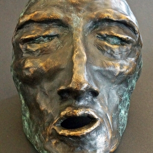 Aftermath • Bronze, 10 x 6.5 x 5.5 inches (25.4 x 16.51 x 13.97 cm)